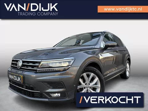Volkswagen Tiguan 1.4 TSI ACT Highline 150PK ✓Rijklaar ✓Automaat ✓Full LED Adaptief ✓Panoramadak ✓Vol Leder ✓Navigatie ✓Camera ✓Climate ✓Cruise ✓Parkeersensoren ✓Lichtmetaal ✓Trekhaak