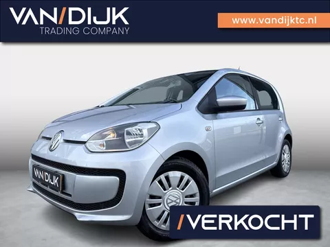 Volkswagen Up! 1.0 move up! BlueMotion ✓5-Deurs ✓Navigatie ✓Bluetooth telefoon &amp; Media ✓Airco ✓Cruise ✓Parkeersensoren