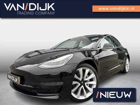 Tesla Model 3 Long Range AWD 75 kWh SOH 88.8% ✓Full Self Driving 3 ✓Panoramadak ✓Vol Leder ✓360&ordm; Camera ✓Stoelverwarming ✓Autopilot ✓Origineel NL