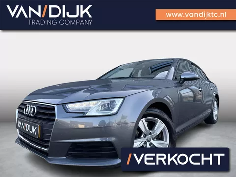 Audi A4 Limousine 1.4 TFSI Pro Line Automaat ✓Full LED ✓Navigatie ✓Drive Select ✓Bluetooth Telefoon &amp; Media ✓Climate ✓Cruise ✓Parkeersensoren ✓Lichtmetaal 16"