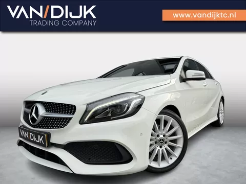 Mercedes-Benz A-klasse 160 AMG White Art Pakket ✓Automaat ✓Full LED ✓Navigatie ✓Camera ✓Apple Carplay &amp; Android Auto ✓Half Leder Alcantara ✓Sfeerverlichting ✓Lichtmetaal